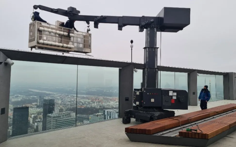 GPBMU GPIT BMU on Foster Tower, Warsaw